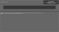 Desktop Screenshot of ctpubblog.com